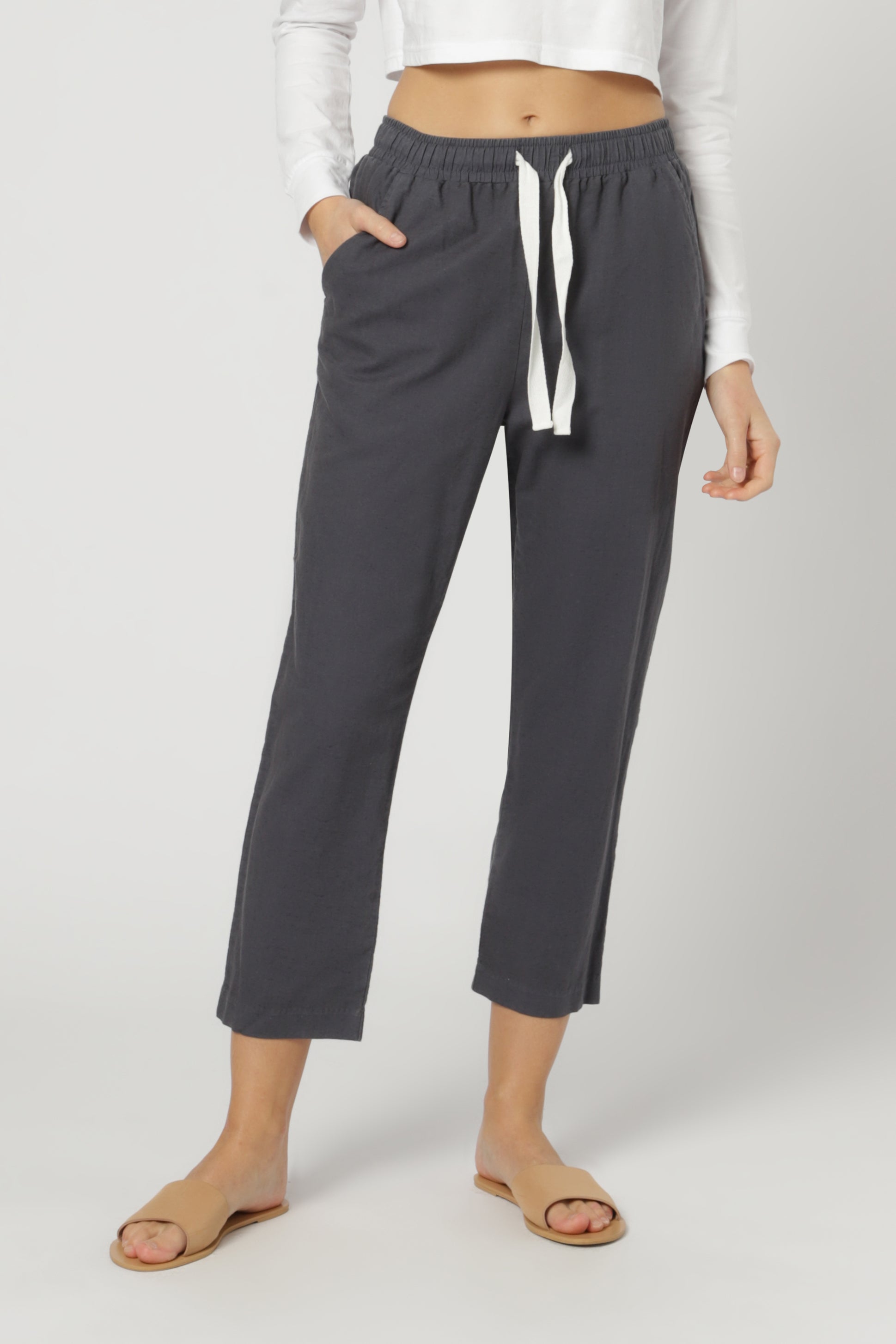 Nude Lucy Nude Classic Pant Washed Navy Pants 