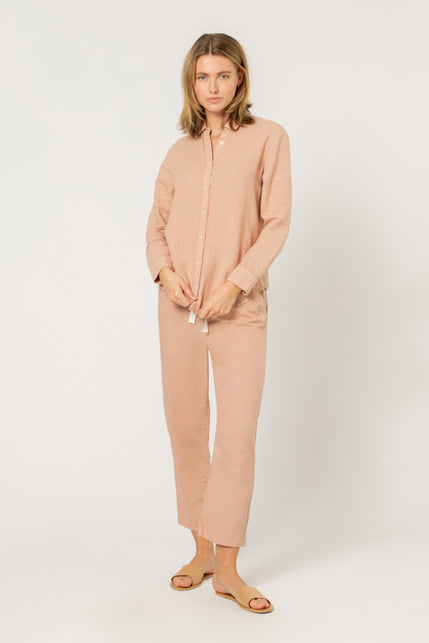 NUDE CLASSIC SHIRT-Deep Blush