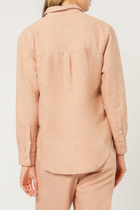 Nude Lucy nude classic shirt deep blush shirt