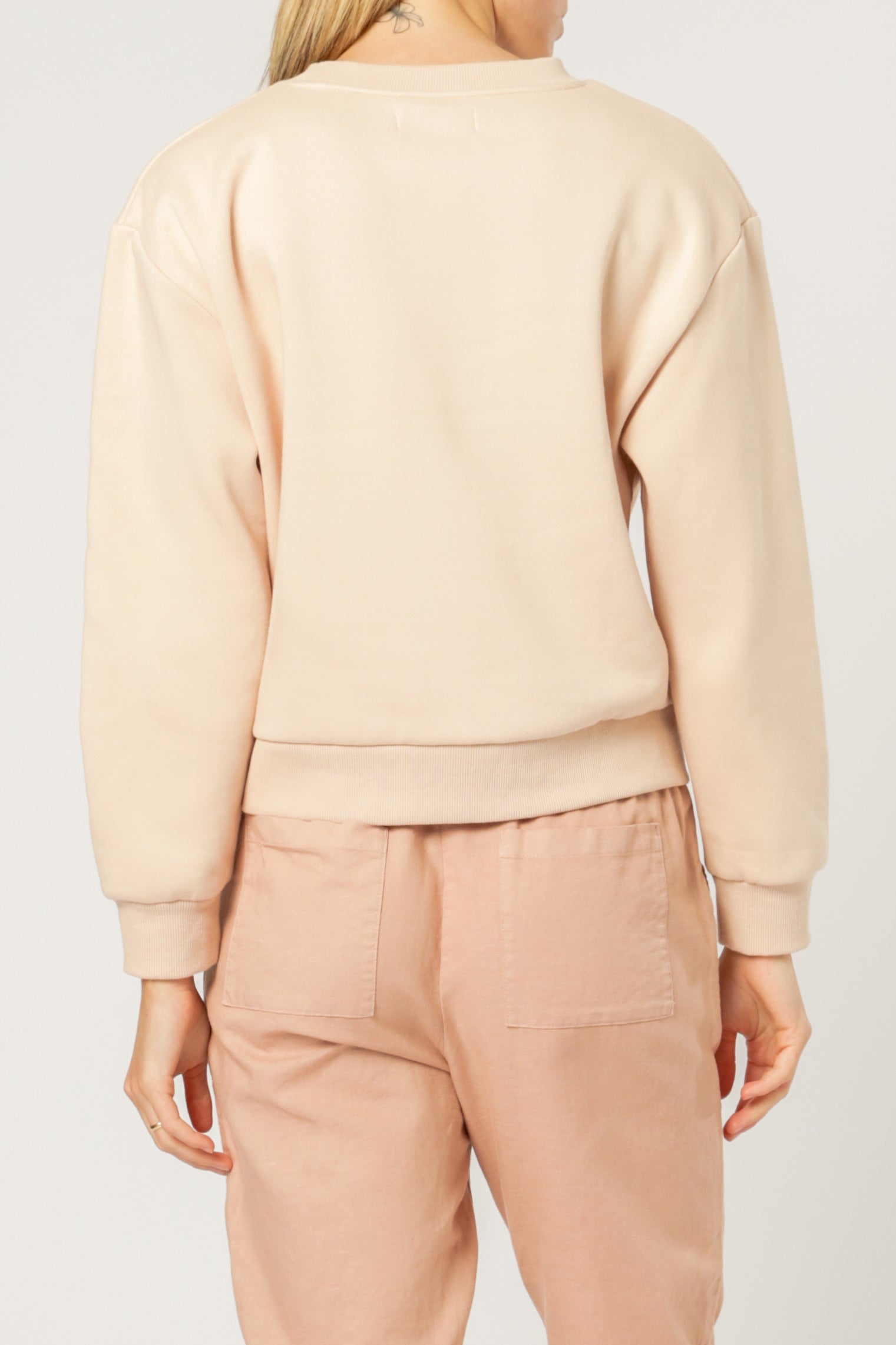 Nude Lucy Nude Lucy Slogan Sweat Blush Sweats 