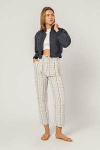 Nude Lucy dahlia bomber jacket washed navy jackets