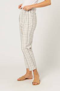 Nude Lucy wren check pant check pants