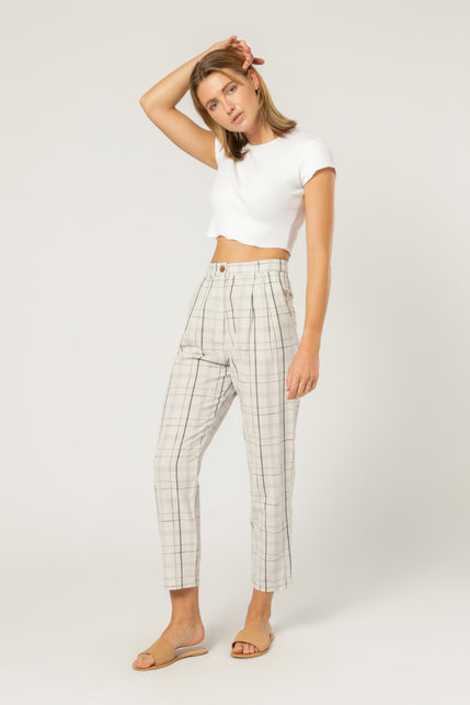 WREN CHECK PANT-Check