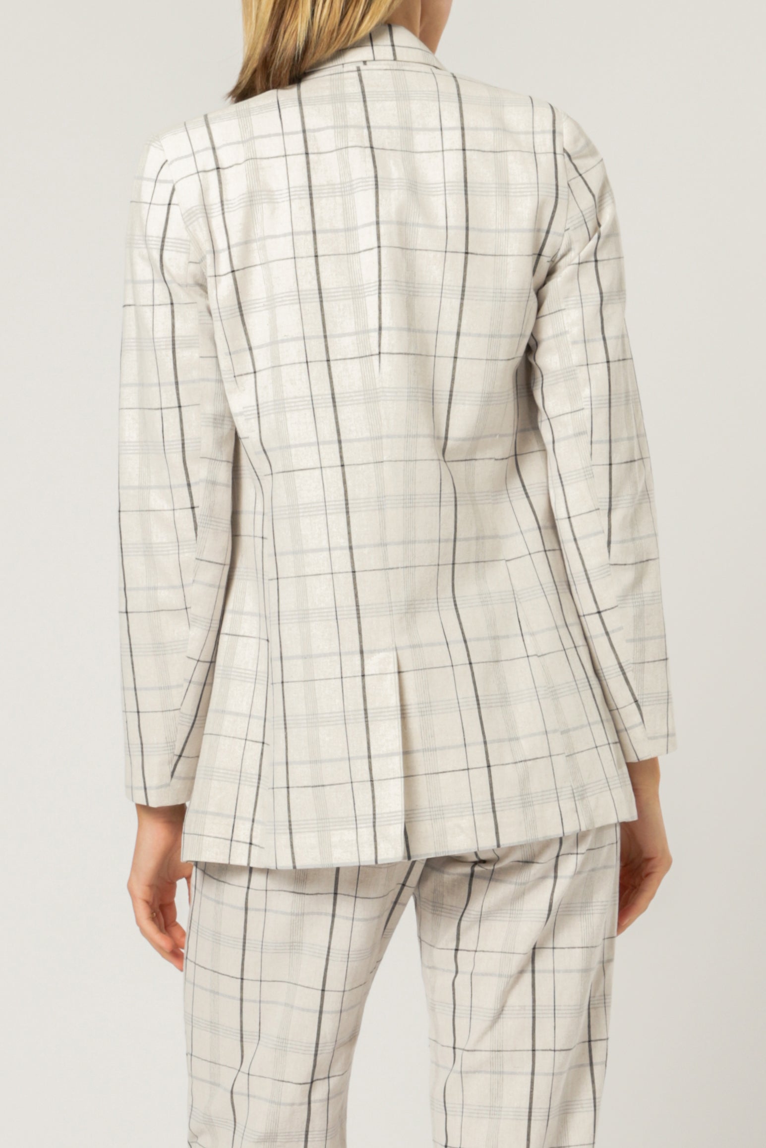 Nude Lucy Wren Blazer Check Jackets 