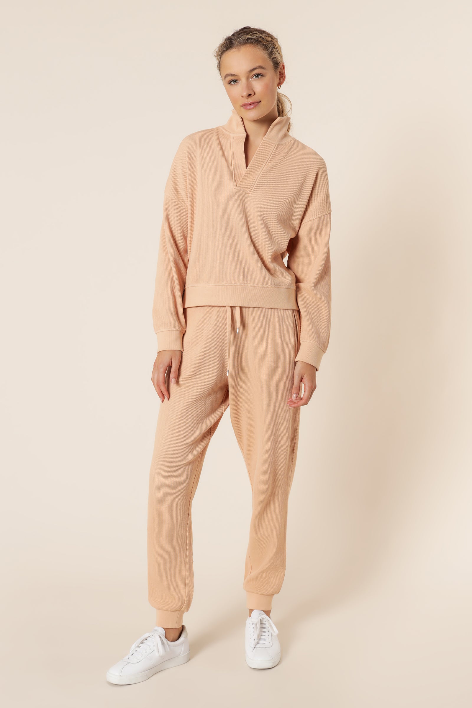 Nude Lucy Uma Waffle Trackpant Biscuit Pants 