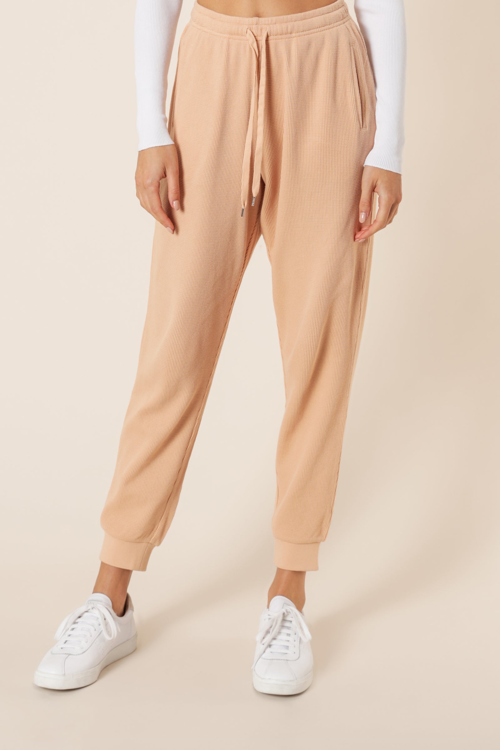 Nude Lucy Uma Waffle Trackpant Biscuit Pants 