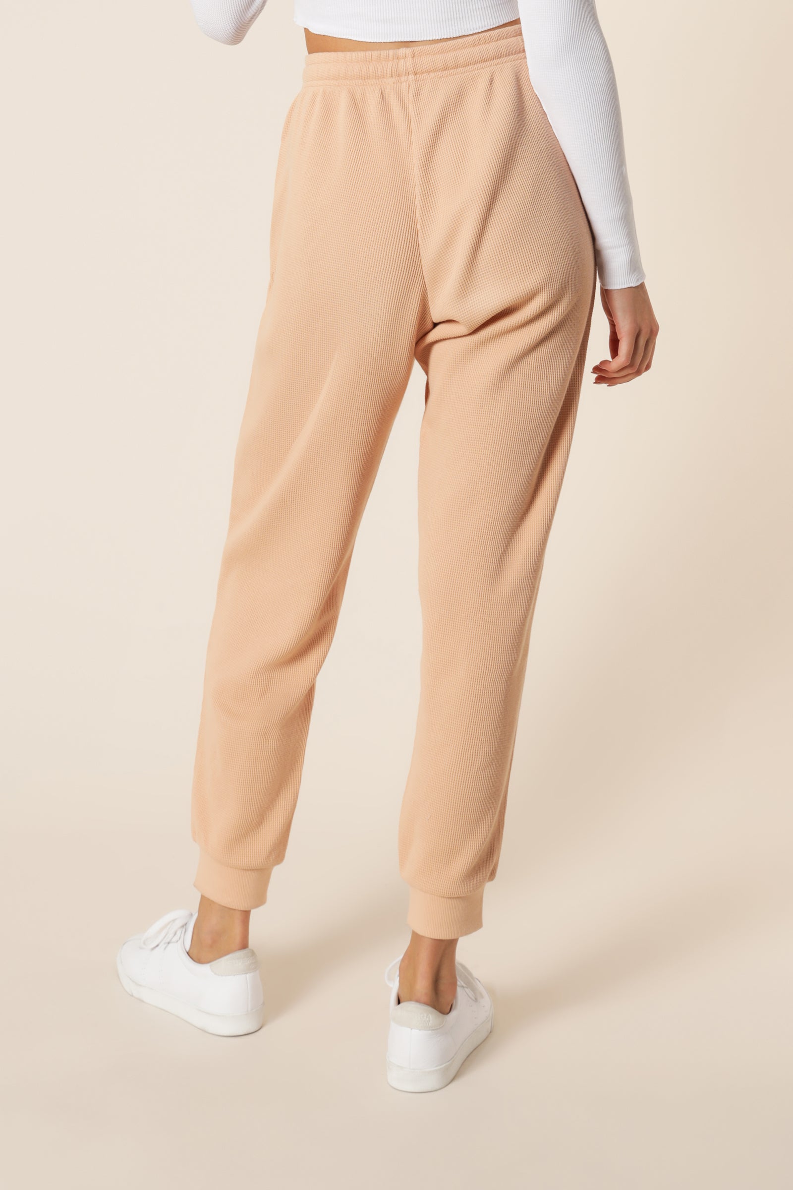 Nude Lucy Uma Waffle Trackpant Biscuit Pants 