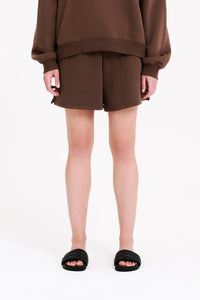 Nude Lucy Carter Curated Short in a Brown Cola Colour