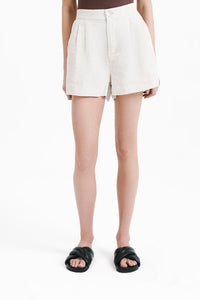 Nude Lucy Rynn Linen Short in Natural