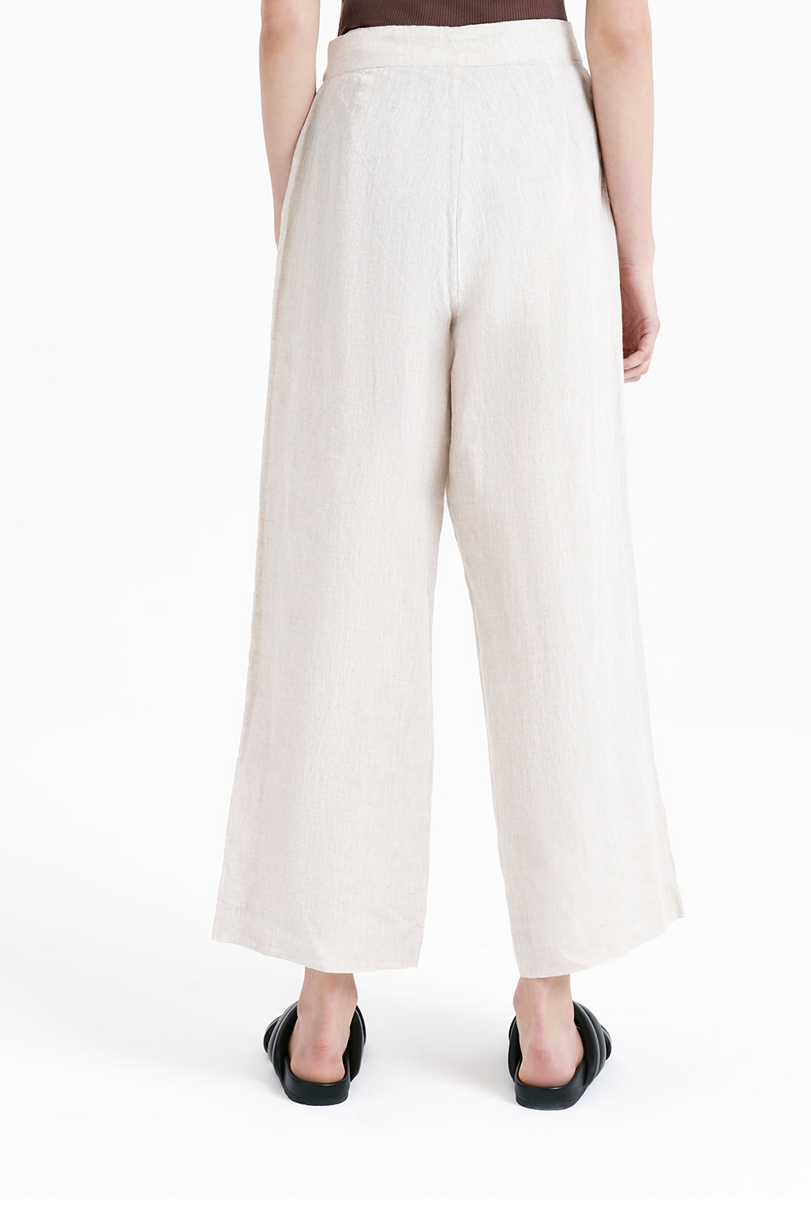 Nude Lucy Rynn Linen Pant in Natural