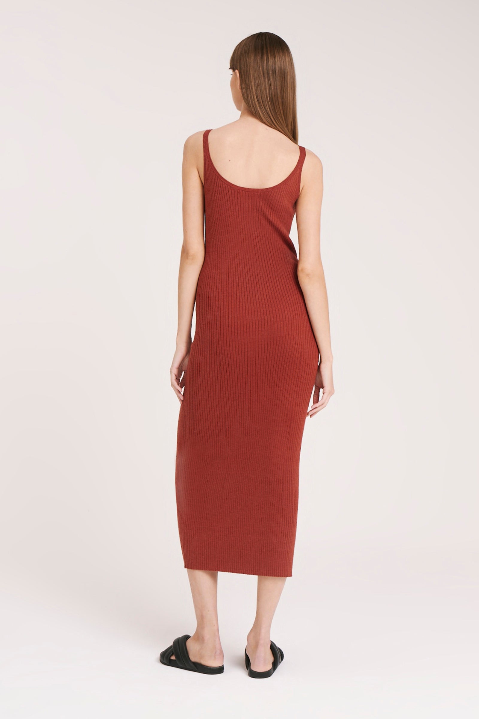 Nude Lucy Malo Knit Dress In Sienna 
