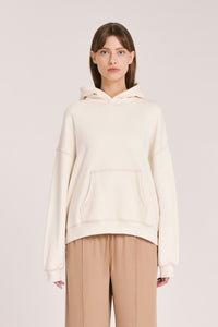 Nude Lucy Beau Hoodie in White Cloud