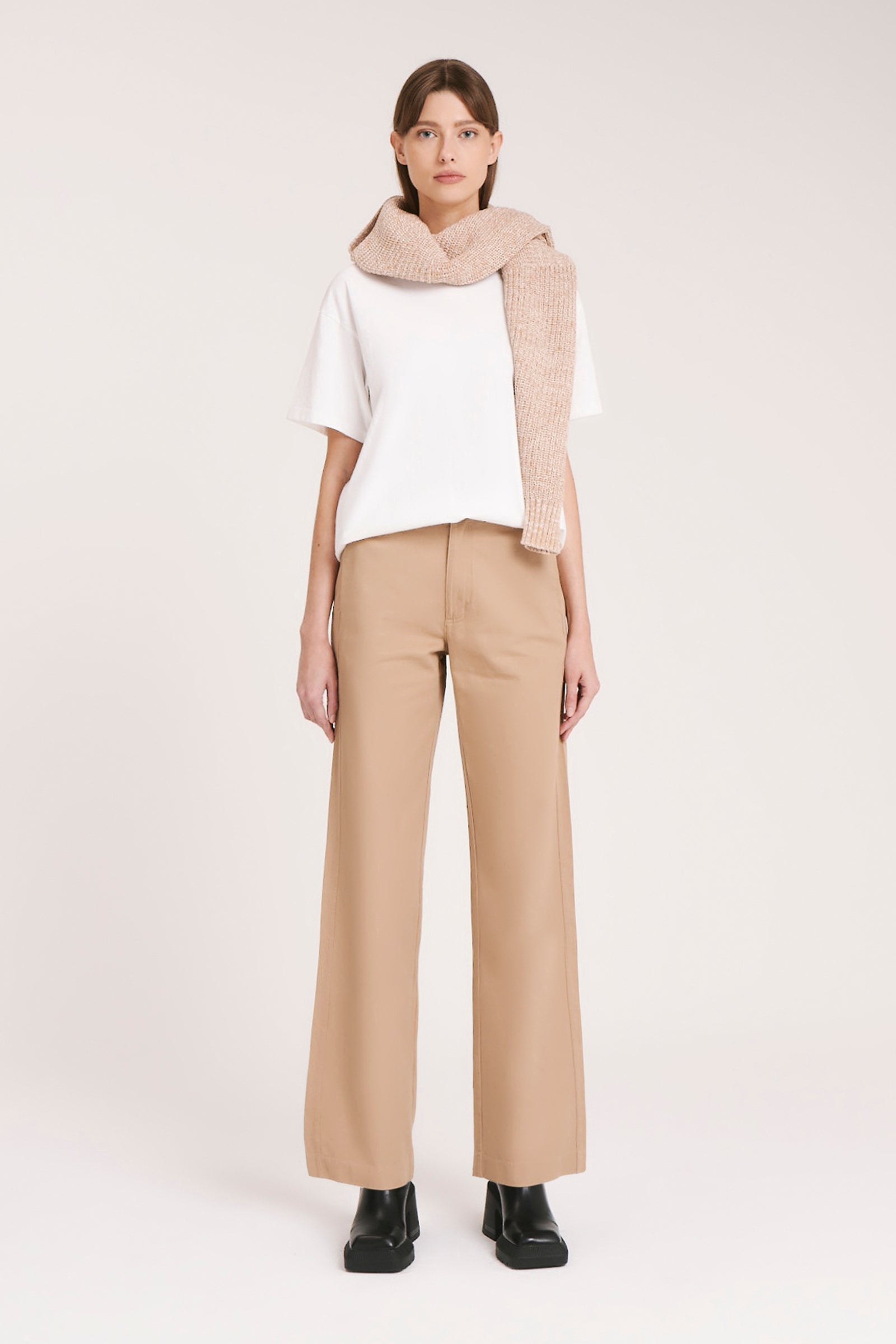Nude Lucy Cooper Pant In A Brown Oak Colour 