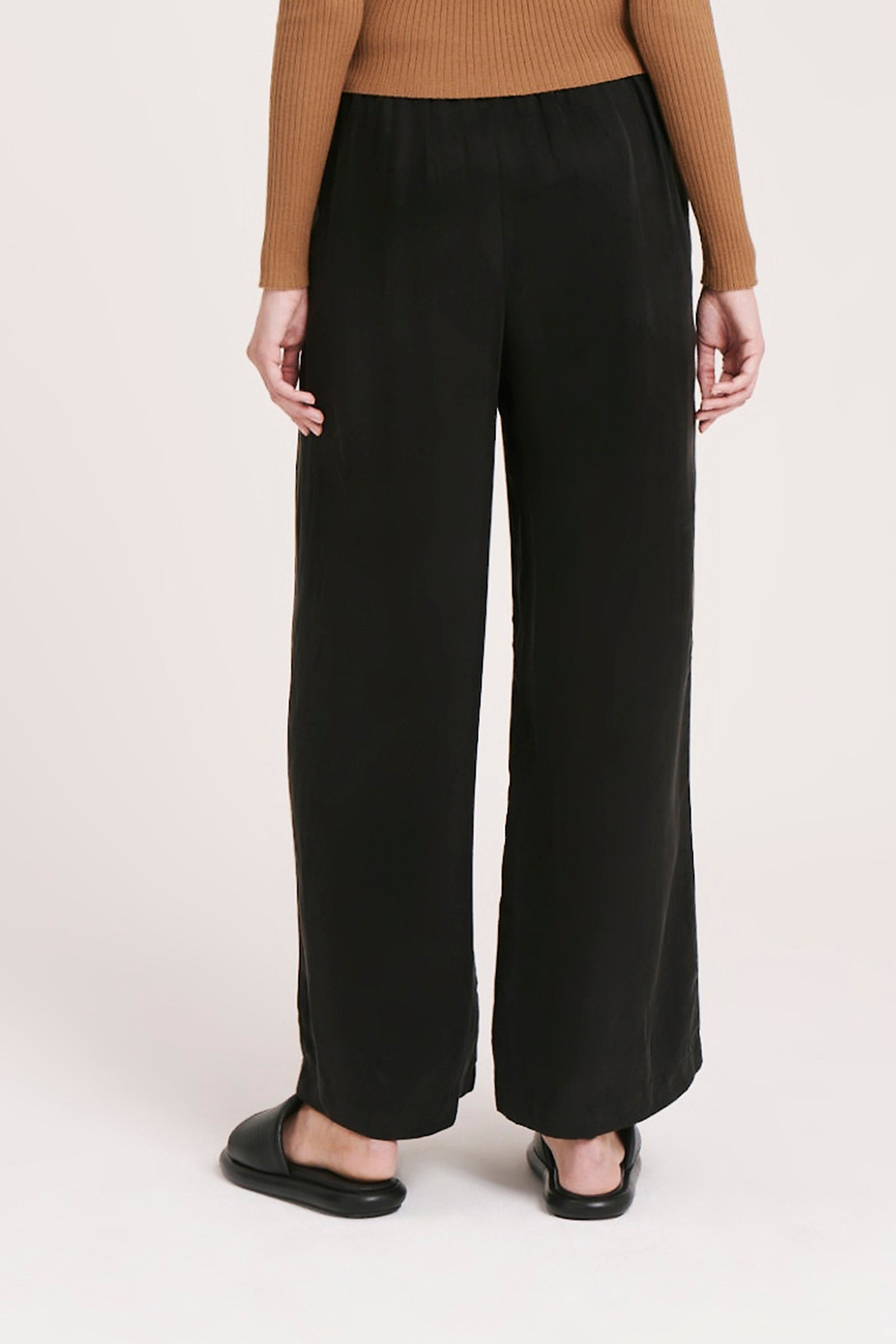 Nude Lucy Ren Cupro Pant In Black 