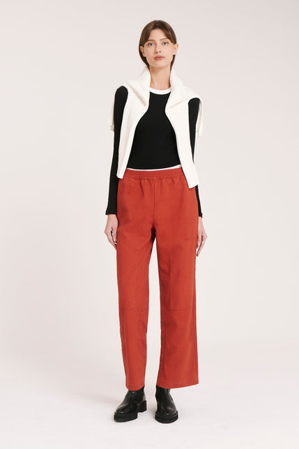 MARGO UTILITY PANT-Sienna