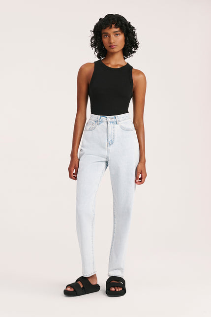 ORGANIC MOM JEAN-Bleach_Blue