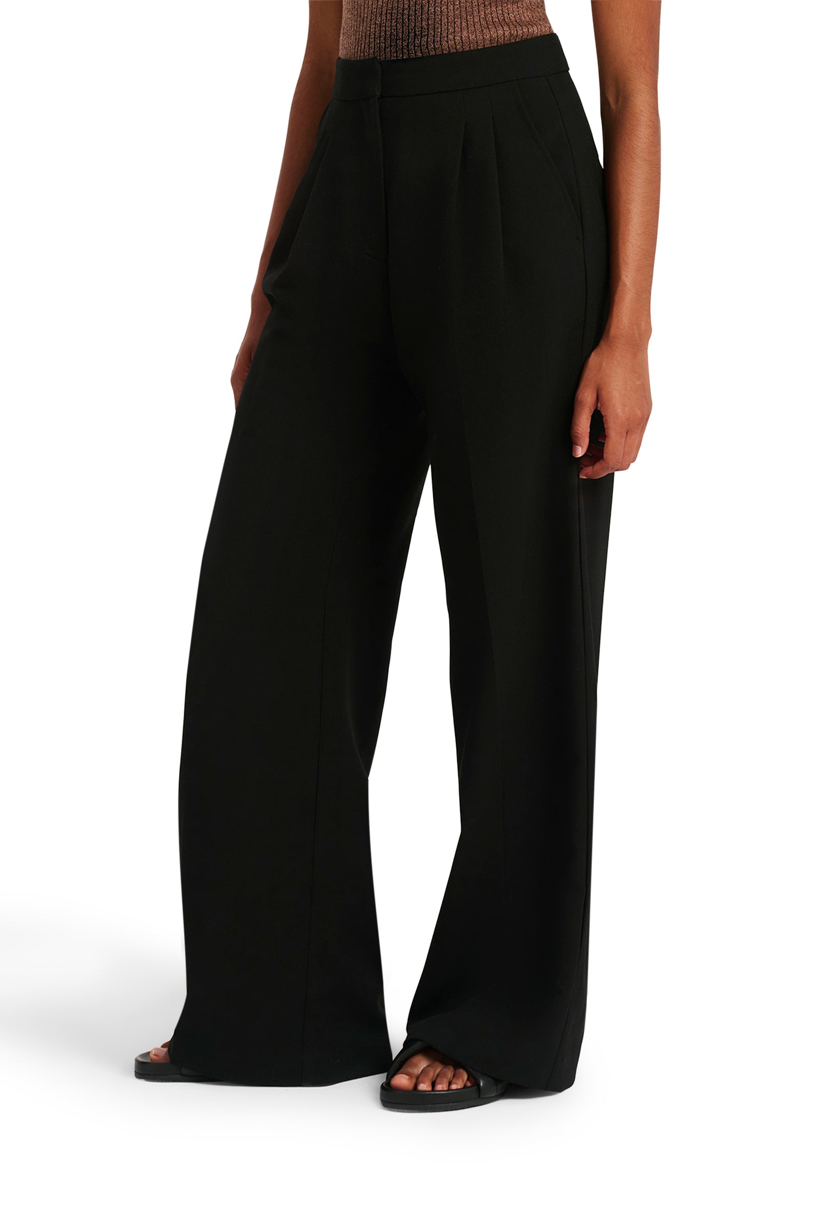 Nude Lucy Kiran Tailored Pant In Black 