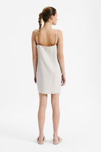 Nude Lucy Lounge Linen Dress in Natural