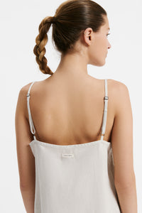 Nude Lucy Lounge Linen Dress in Natural