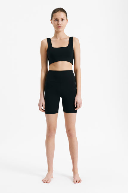 NUDE ACTIVE BIKE SHORT-Black