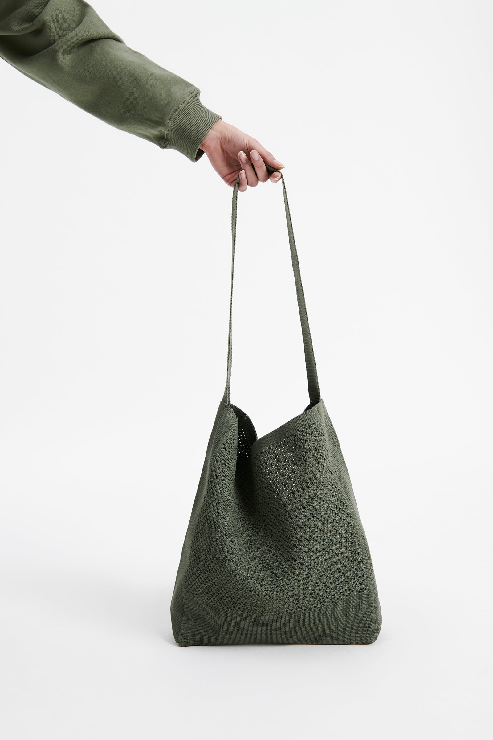 Nude Lucy Nude Active Tote In A Green Willow Colour 