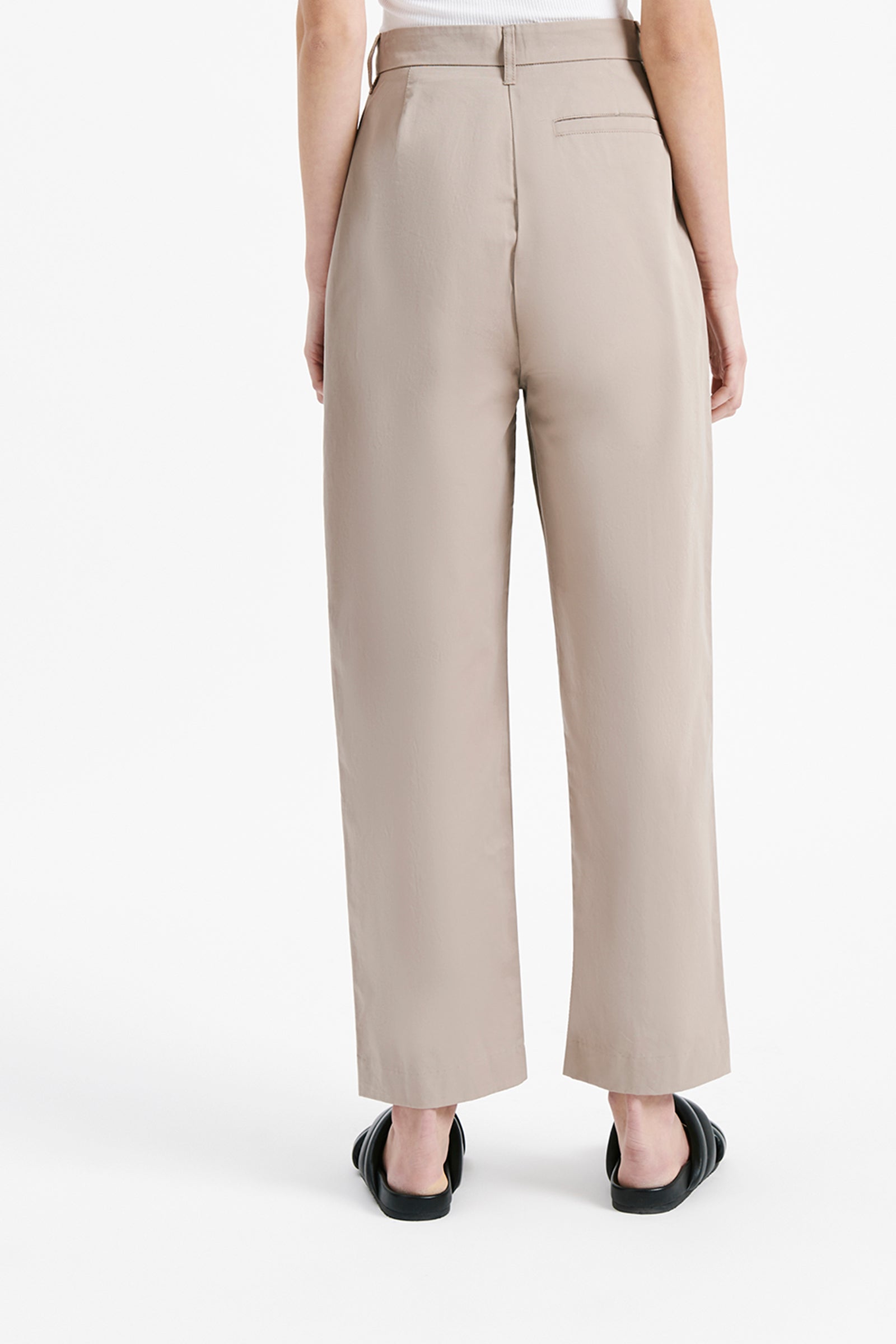 Nude Lucy Dune Pant in a Light Brown Mink Colour