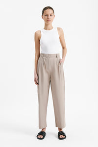 Nude Lucy Dune Pant in a Light Brown Mink Colour