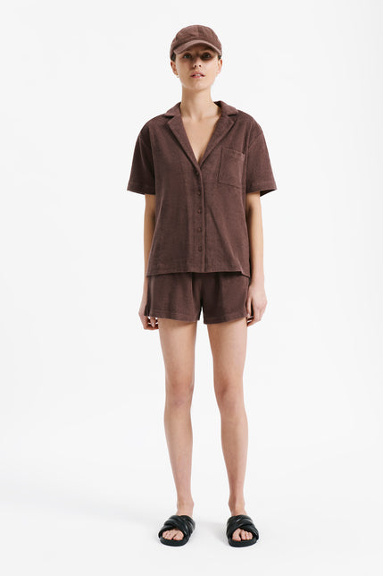INKA TERRY SHIRT-Cacao