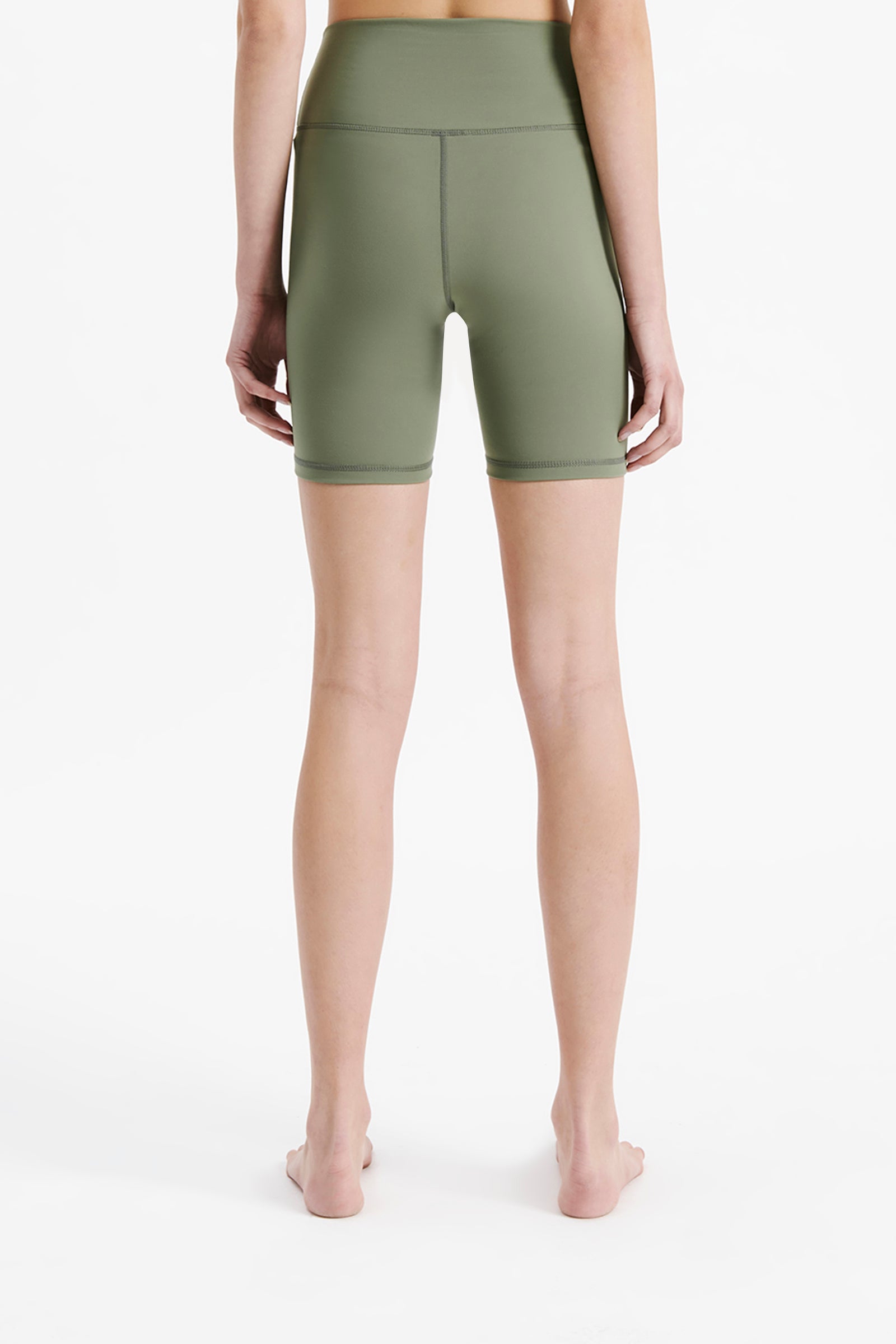 Nude Lucy Nude Active Bike Short In A Green Willow Colour 