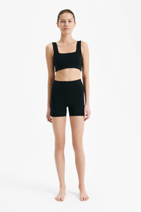 Nude Lucy Nude Active Mini Bike Short in Black