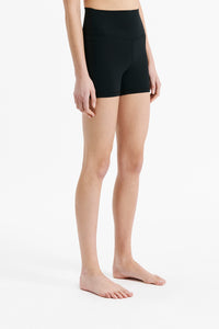 Nude Lucy Nude Active Mini Bike Short in Black