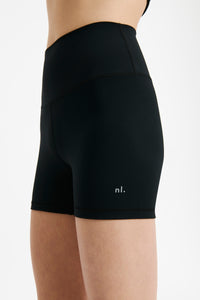 Nude Lucy Nude Active Mini Bike Short in Black
