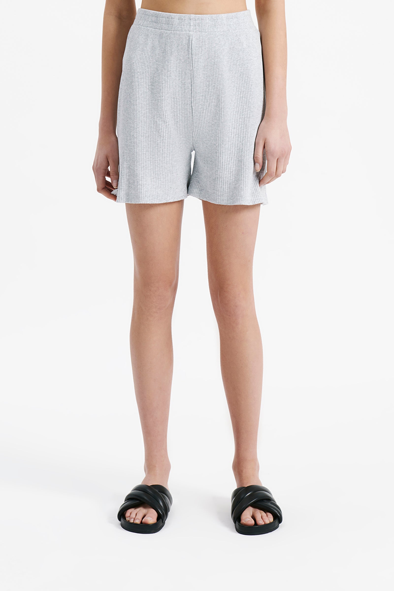 Grey longline shorts outlet