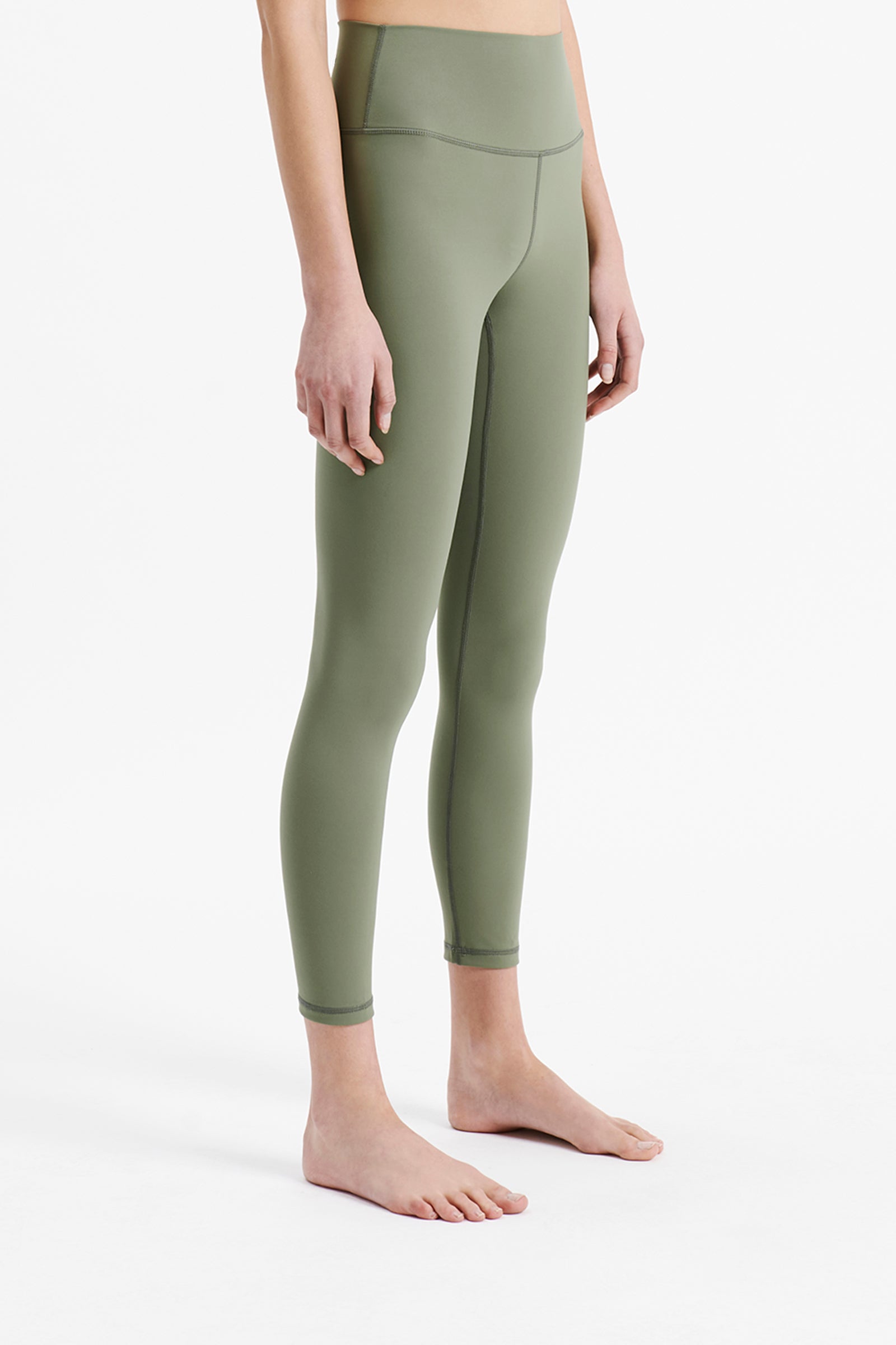 Nude Lucy Nude Active Tights In A Green Willow Colour 