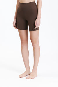 Nude Lucy Nude Active Bike Short in a Brown Chocolate Cacao Colour