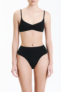 Nude Lucy Classic Bandeau Top in Black
