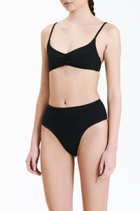 Nude Lucy Classic Bandeau Top in Black