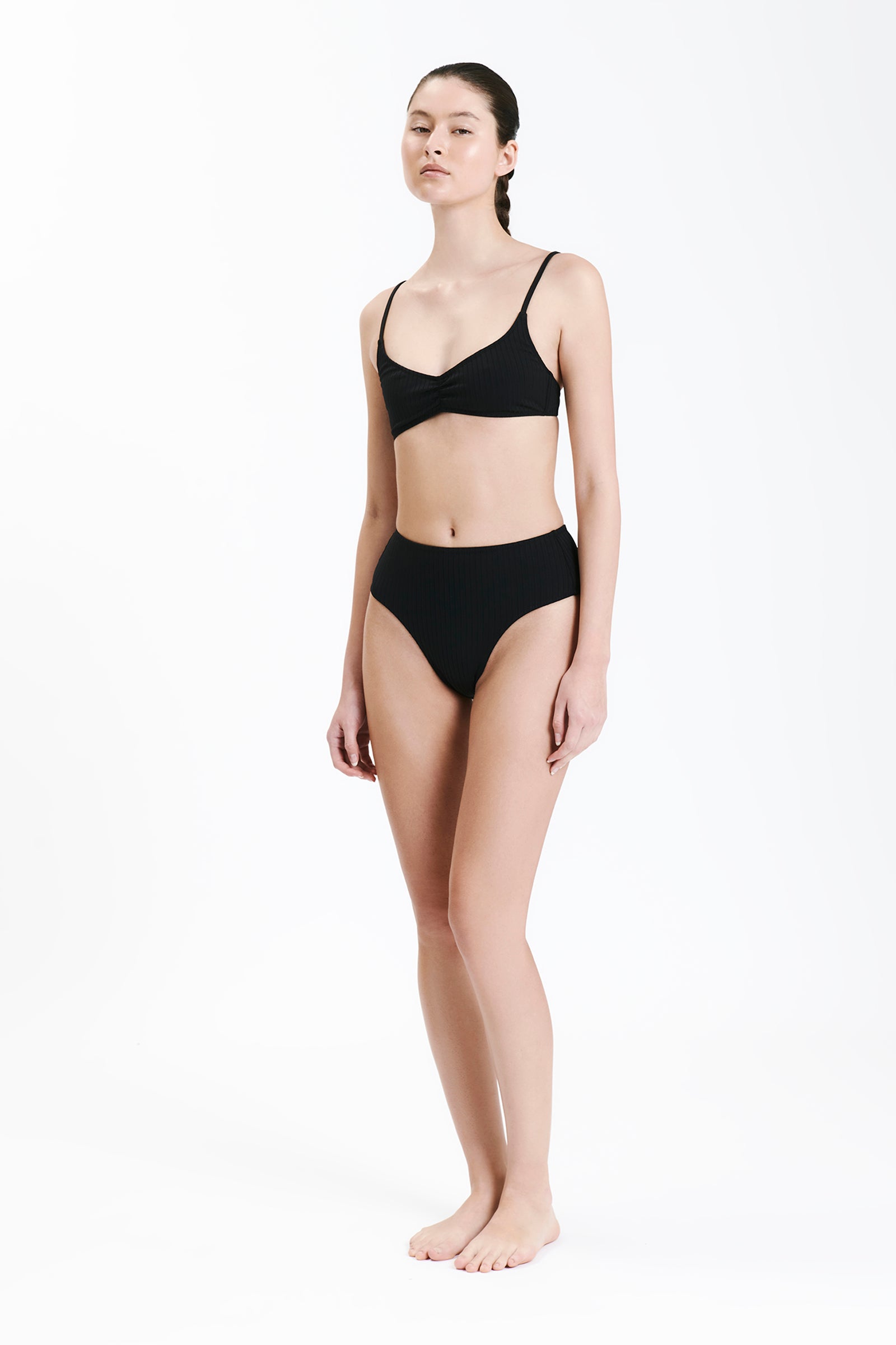 Nude Lucy Boy Leg Brief In Black 