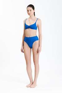 Nude Lucy Classic Bandeau Top in a Bright Blue Pacific Colour