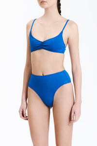 Nude Lucy Classic Bandeau Top in a Bright Blue Pacific Colour