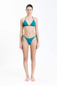 Nude Lucy Classic Triangle Top in a Green Jade Colour