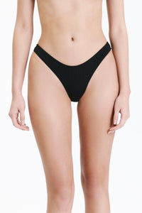 Nude Lucy Classic Bikini Brief in Black