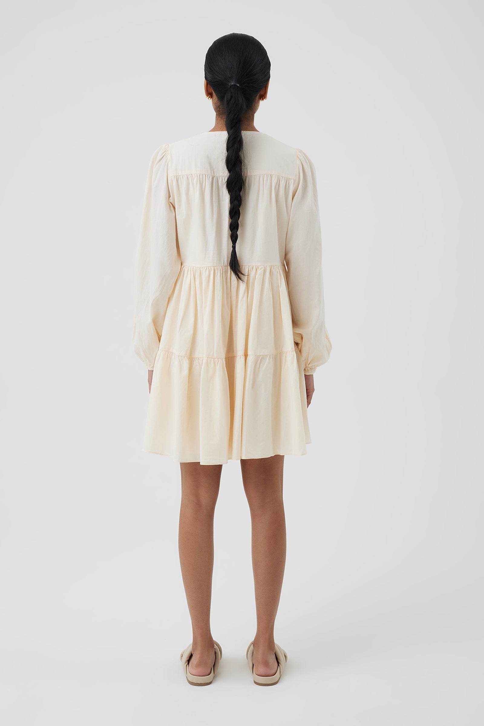 Nude Lucy Rylee Mini Dress in White Cloud