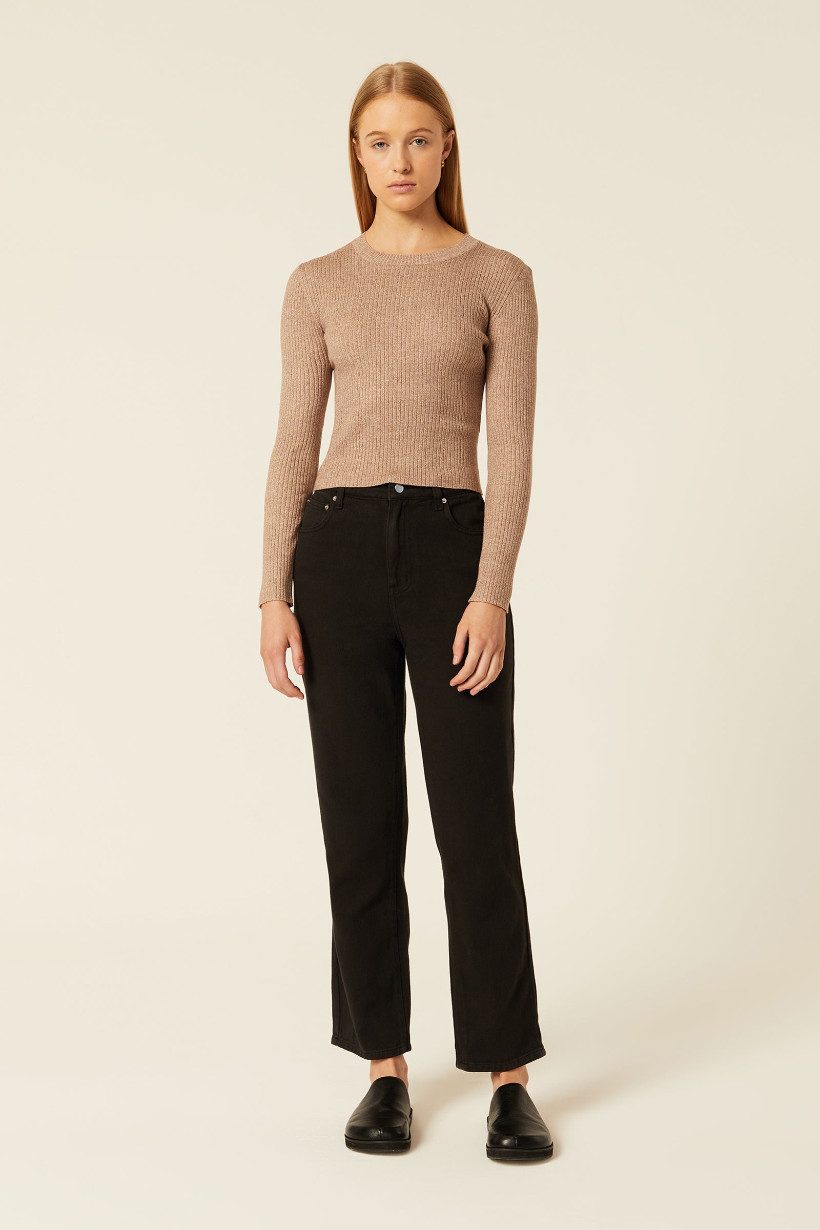 Shop Nude Classic Knit in Cassia | Nude Lucy