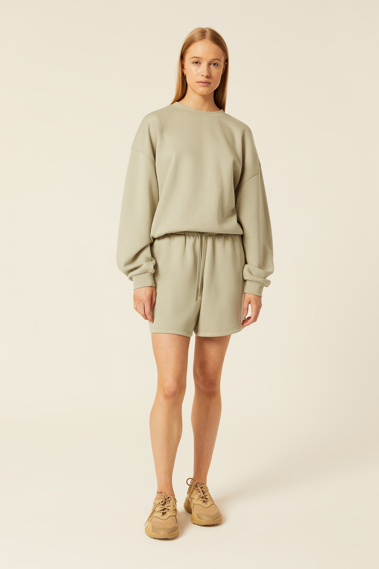 Nude Lucy Carter Curated Short In A Green Artichoke Colour 