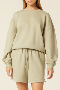 Nude Lucy Carter Curated Sweat In A Green Artichoke Colour