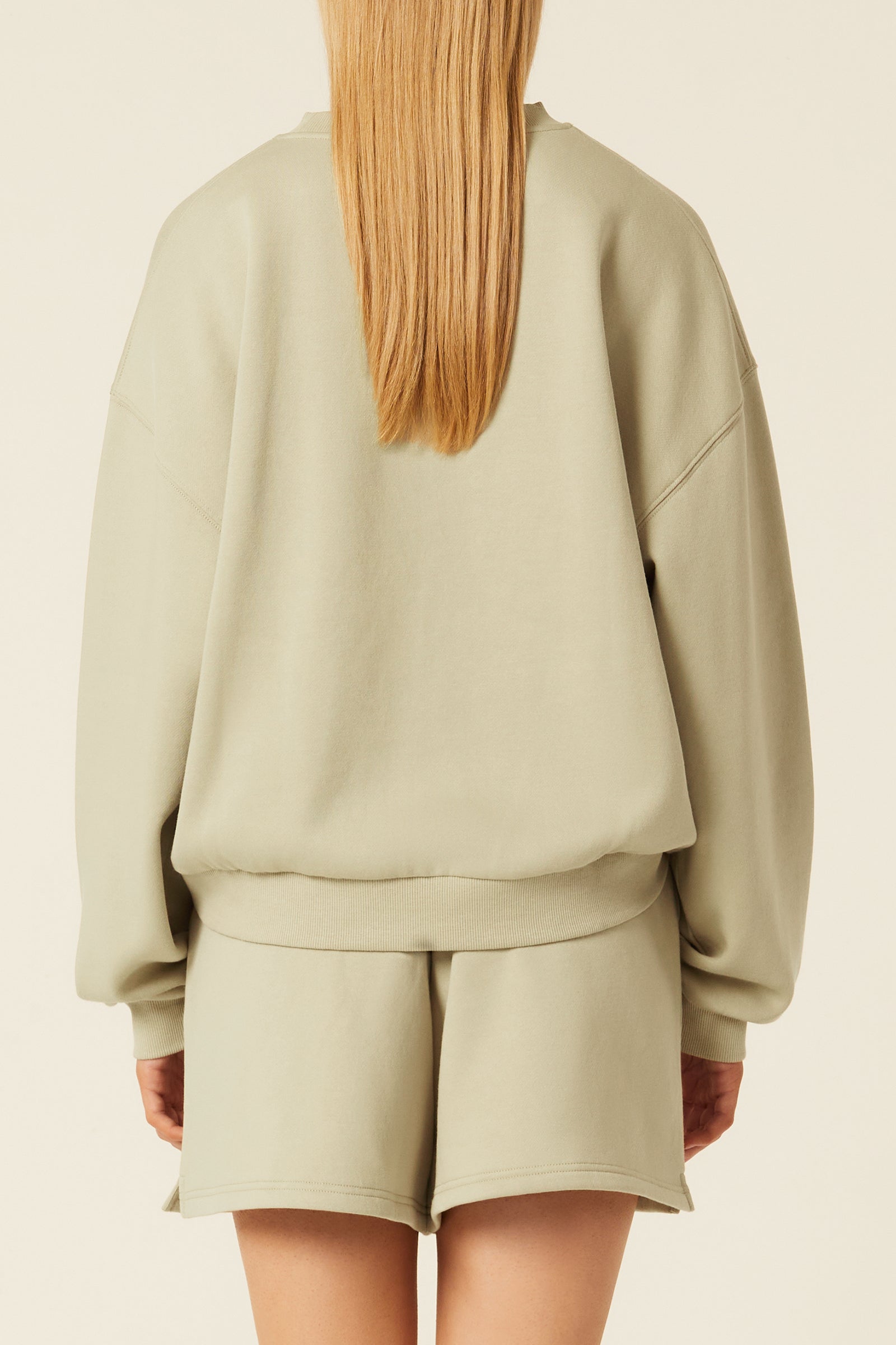 Nude Lucy Carter Curated Sweat In A Green Artichoke Colour 