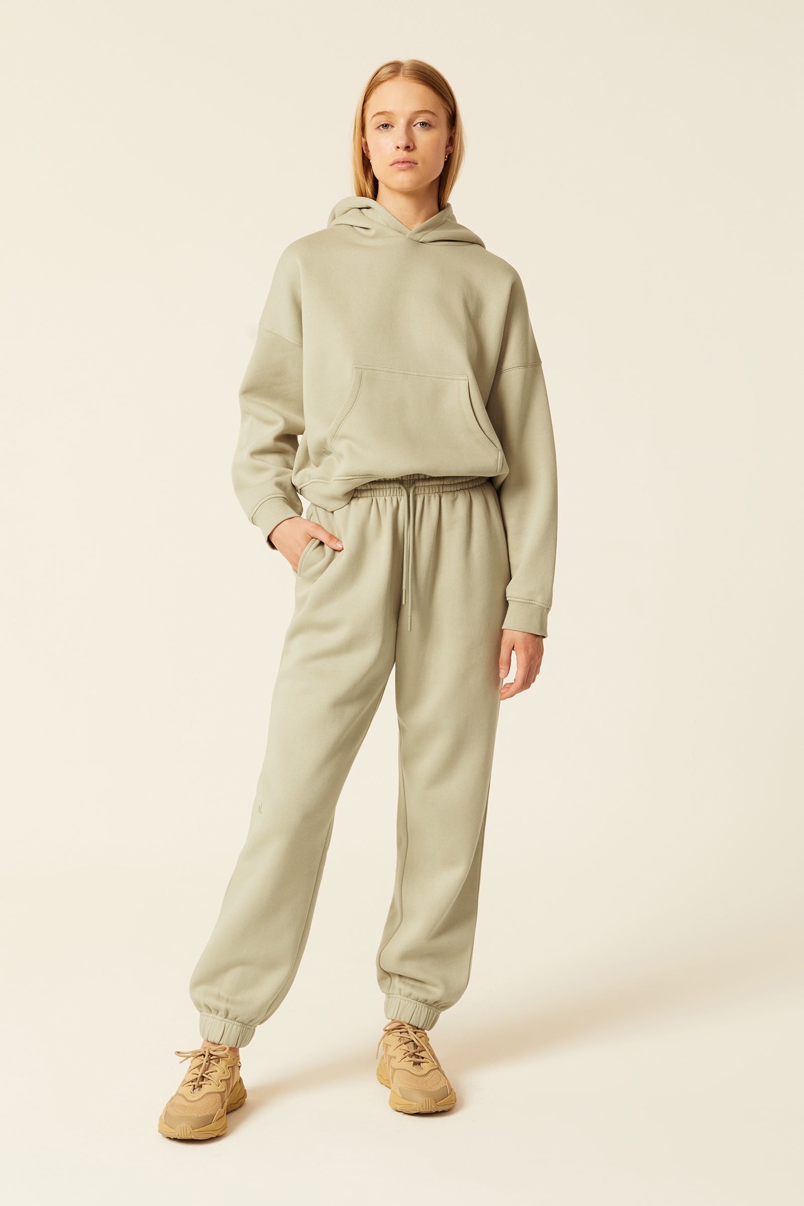 Nude Lucy Carter Curated Trackpant In A Green Artichoke Colour
