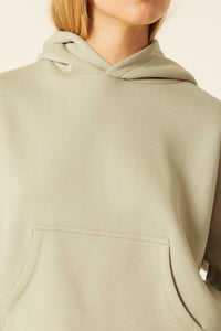 Nude Lucy Carter Curated Hoodie In A Green Artichoke Colour