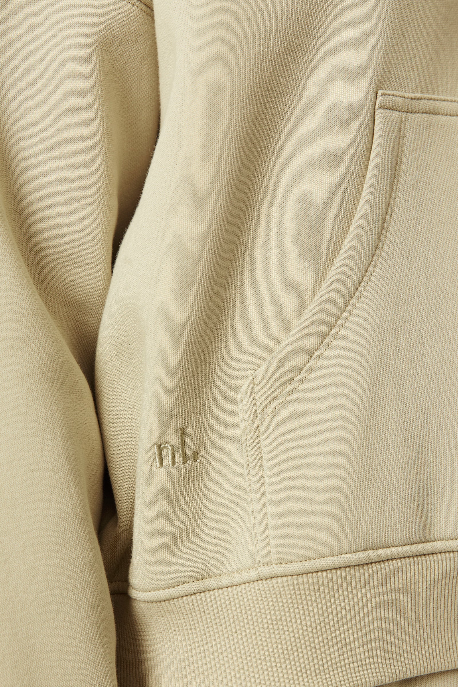 Nude Lucy Carter Curated Hoodie In A Green Artichoke Colour 